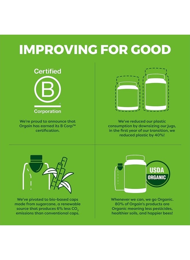 Orgain Whey Protein Powder, Vanilla Bean - 21g Grass Fed Dairy Protein, Gluten Free, Soy Free, No Sugar Added, Kosher, No Added Hormones or Carrageenan, For Smoothies & Shakes - 1.82lb - Image 5