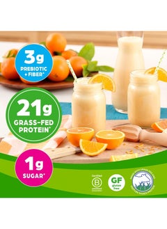 Orgain Whey Protein Powder, Vanilla Bean - 21g Grass Fed Dairy Protein, Gluten Free, Soy Free, No Sugar Added, Kosher, No Added Hormones or Carrageenan, For Smoothies & Shakes - 1.82lb  - Image 3
