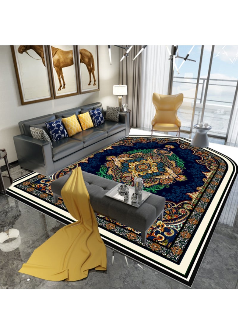 Sharpdo Modern Area Rugs Simple Short Pile Carpet Living Room Rug Anti Slip Floor Carpet Home Decor 200*300CM  - Image 1