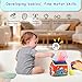 weirtoya Baby Tissue Box ToyMontessori Sensory Activity Center for 618 MonthsFarm Animals Squeaky Sounds Safety Mirror Play Silks Top Choice for Baby Registry Easter Baskets Birthday Gifts - Image 4