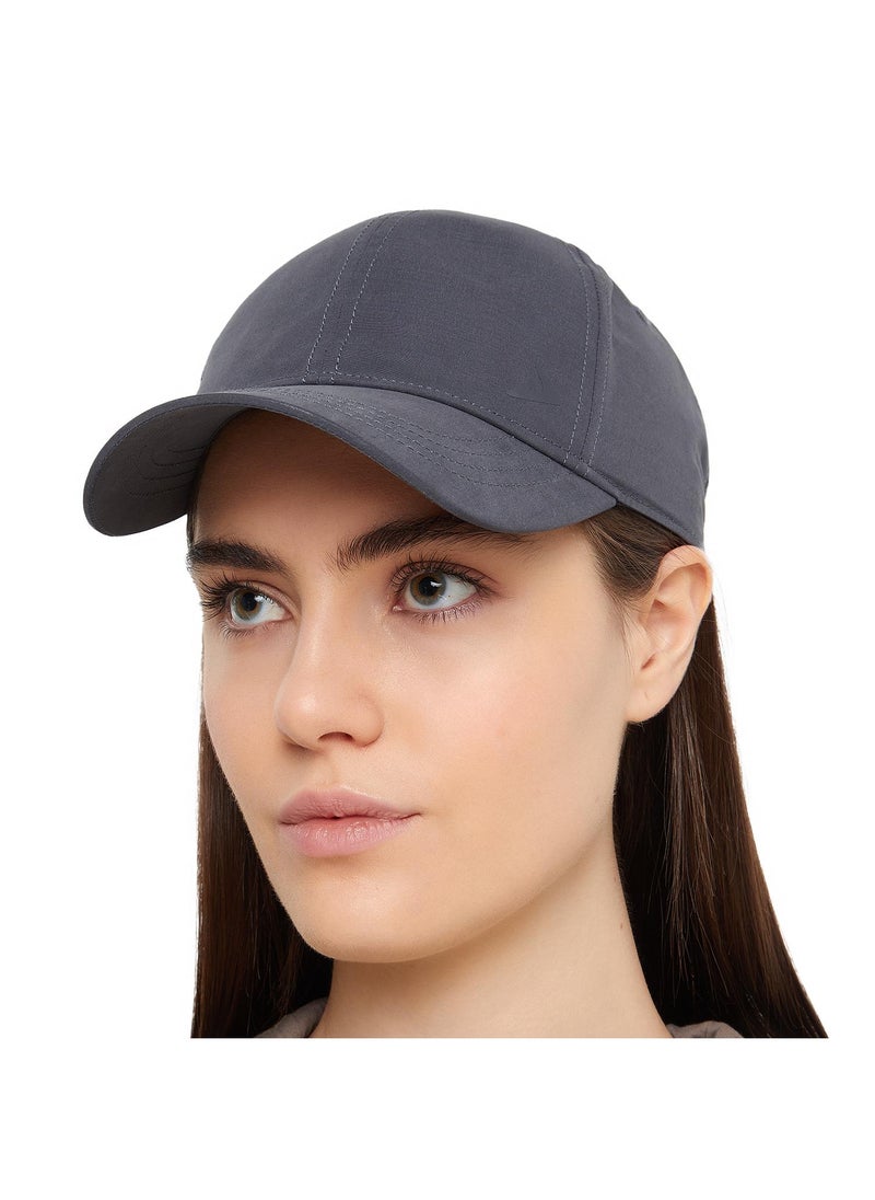 Demix Demix One-Size Dark Grey Baseball Cap – Breathable Cotton with Adjustable Fastener for Comfortable and Stylish Outdoor Workouts  - Image 5