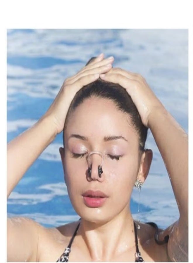 Waterproof Silicone Swimming Earplugs Nose Clip Plugs,Ear & Nose Protector Swimming Set - Image 5