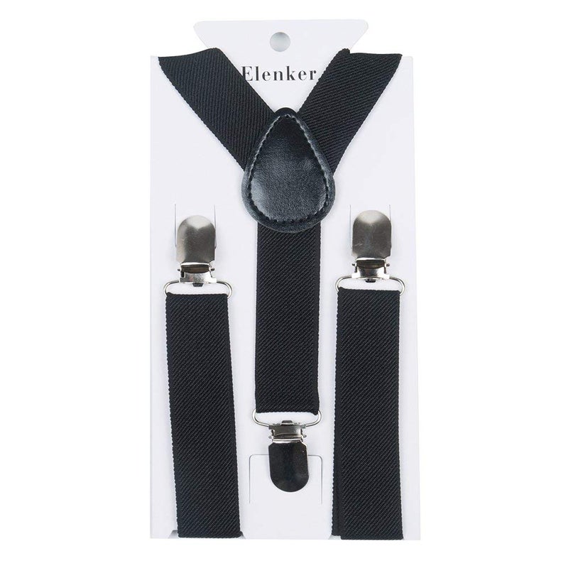 magicX Suspender for Kids- Adjustable,Y Back, Free Size-Black, Unisex - Image 2