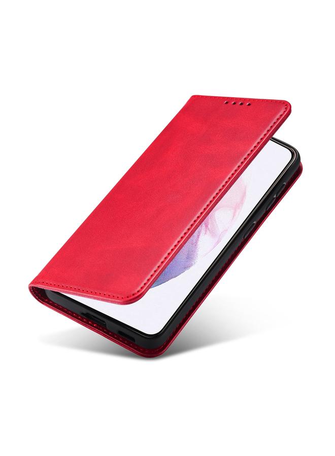 اس-توب جراب لهاتف Google Pixel 5 مصنوع من جلد العجل مع حامل وفتحات للبطاقات ومحفظة. - Image 4