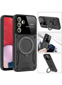 SNBFA Samsung Galaxy A16 5G/4G Case Back Cover with Magnetic Stand 360° Rotate Ring and Camera Len Protector [ Drop Protection] Anti-Scratch Shockproof Phone Accessory  - Image 2