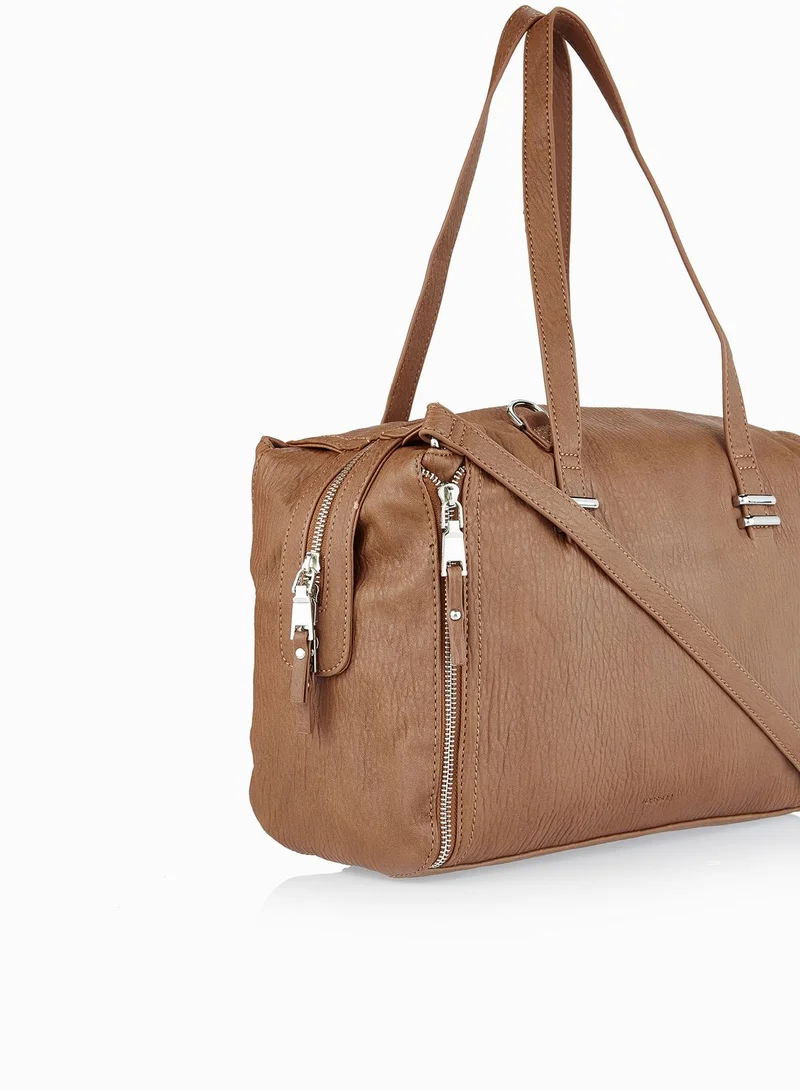 TOPSHOP Merino Zippy Holdall Tote