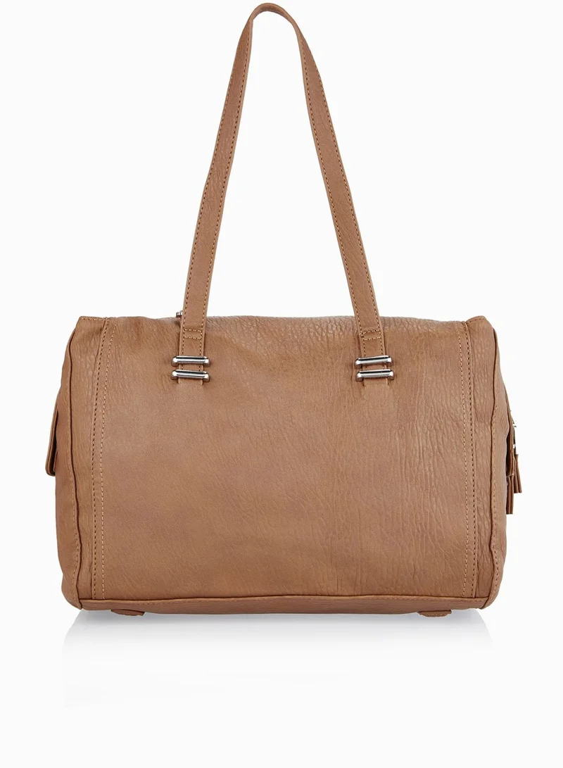 TOPSHOP Merino Zippy Holdall Tote