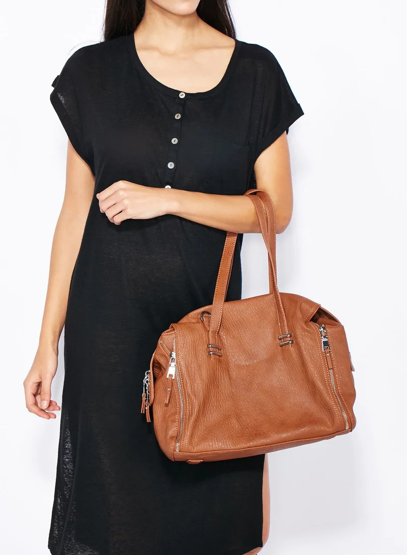 TOPSHOP Merino Zippy Holdall Tote