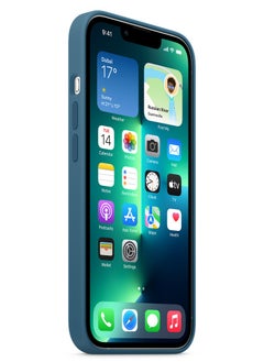 Silicone iPhone 13 Pro Silicone Case with MagSafe - Blue Jay  - Image 2