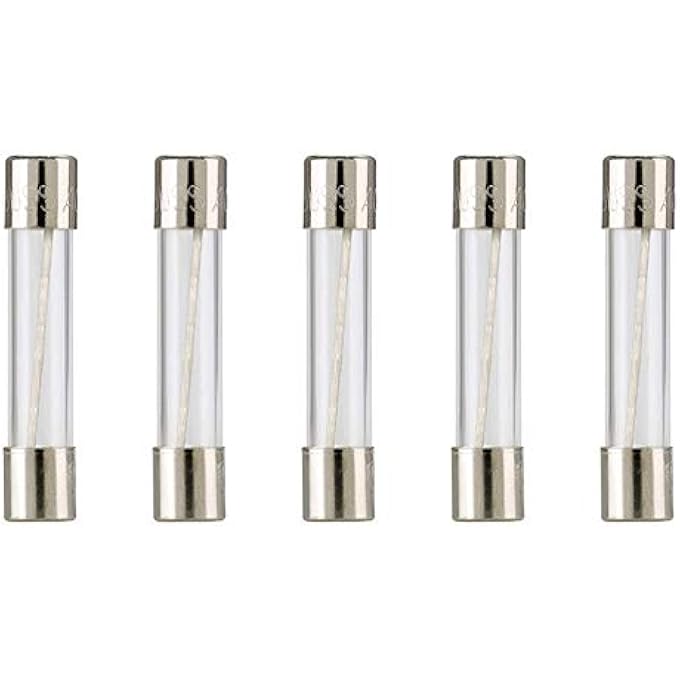 Bussmann Busuj Agc34 Agc Series Fuse Fast Acting 34 Amp 250V Glass Tube 14 X 114 Pack Of 5 - Image 2