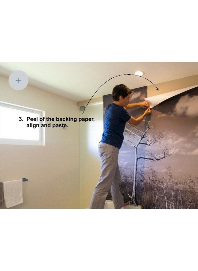 بيبر بلان ديزاين لفة ورق حائط "موضوع الطوب" لمكتب غرفة المعيشة (10 أقدام مربعة (16 × 90 بوصة × 1 لفة)) - Image 5