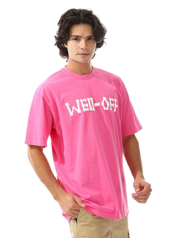 WHITE RABBIT Regular Fit Stone Wash T-Shirt  - Image 2