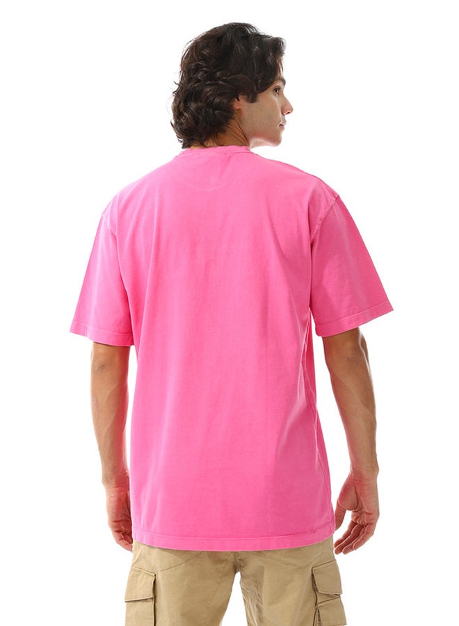 WHITE RABBIT Regular Fit Stone Wash T-Shirt  - Image 3