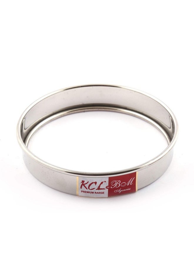 KCL KCL Stainless Steel Round Hot Pot Stand, Matka Stand for Kitchen - Set of 4 (Diamater - 15, 13.5,12 & 11cms)  - Image 3