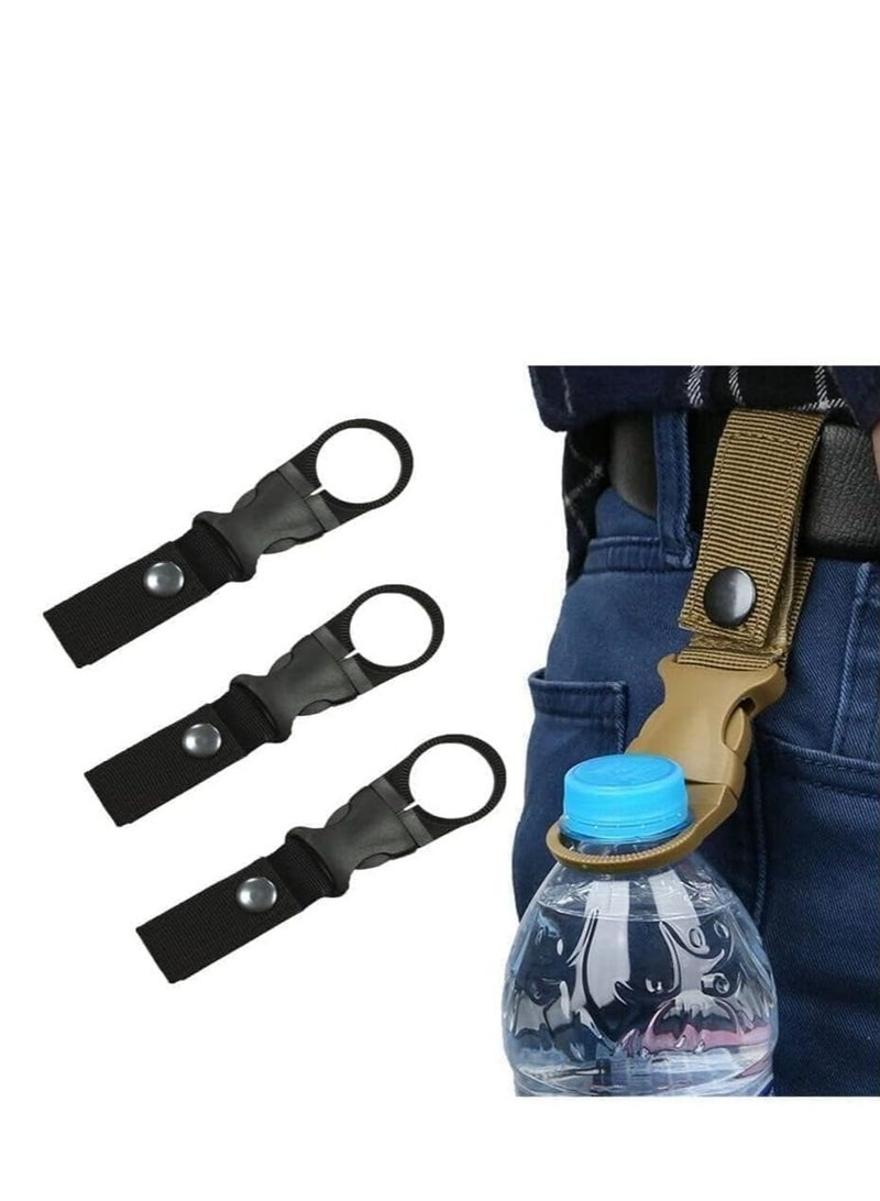 بلان A حزام تعليق منسوج قوي من جدة لزجاجة المياه أو حزام الشمس أو حقيبة الظهر، حامل حزام مبتكر للمغامرات الخارجية مثل التخييم والتنزه سيرًا على الأقدام، (1) - Image 3