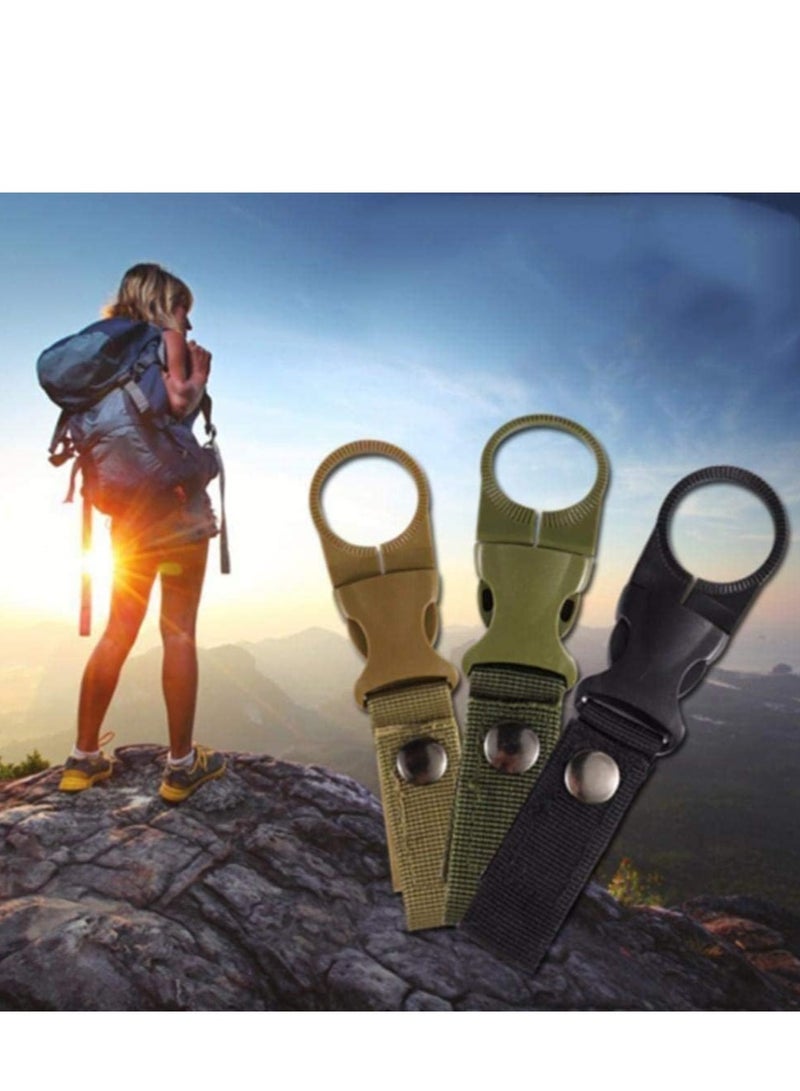 بلان A حزام تعليق منسوج قوي من جدة لزجاجة المياه أو حزام الشمس أو حقيبة الظهر، حامل حزام مبتكر للمغامرات الخارجية مثل التخييم والتنزه سيرًا على الأقدام، (1) - Image 5