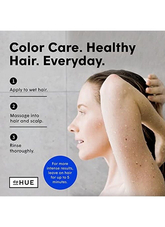 dpHUE - Cool Brunette Shampoo 8.5 Oz Blue Pigments To Neutralize Unwanted Orange Red Brassy Tones Moisturizing Shampoo For Soft Shiny Hair Glutenfree - Image 1