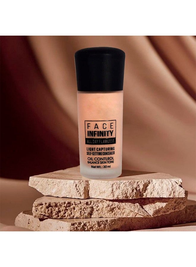 adbeni Face Infinity Liquid Foundation, 30Ml | Long Lasting, All Day Flawless, Full Coverage, Oil Control & Balance Skin Tone (Shade 01) - Image 3