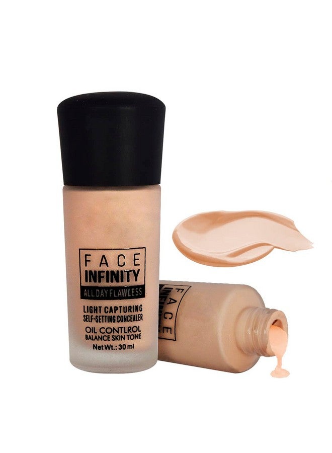 adbeni Face Infinity Liquid Foundation, 30Ml | Long Lasting, All Day Flawless, Full Coverage, Oil Control & Balance Skin Tone (Shade 01) - Image 1