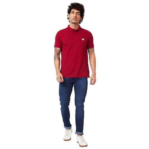 Spykar Men Mid Rise Regular Fit Jeans (Size: 38)-MDRO2BC015_Dark Blue - Image 2