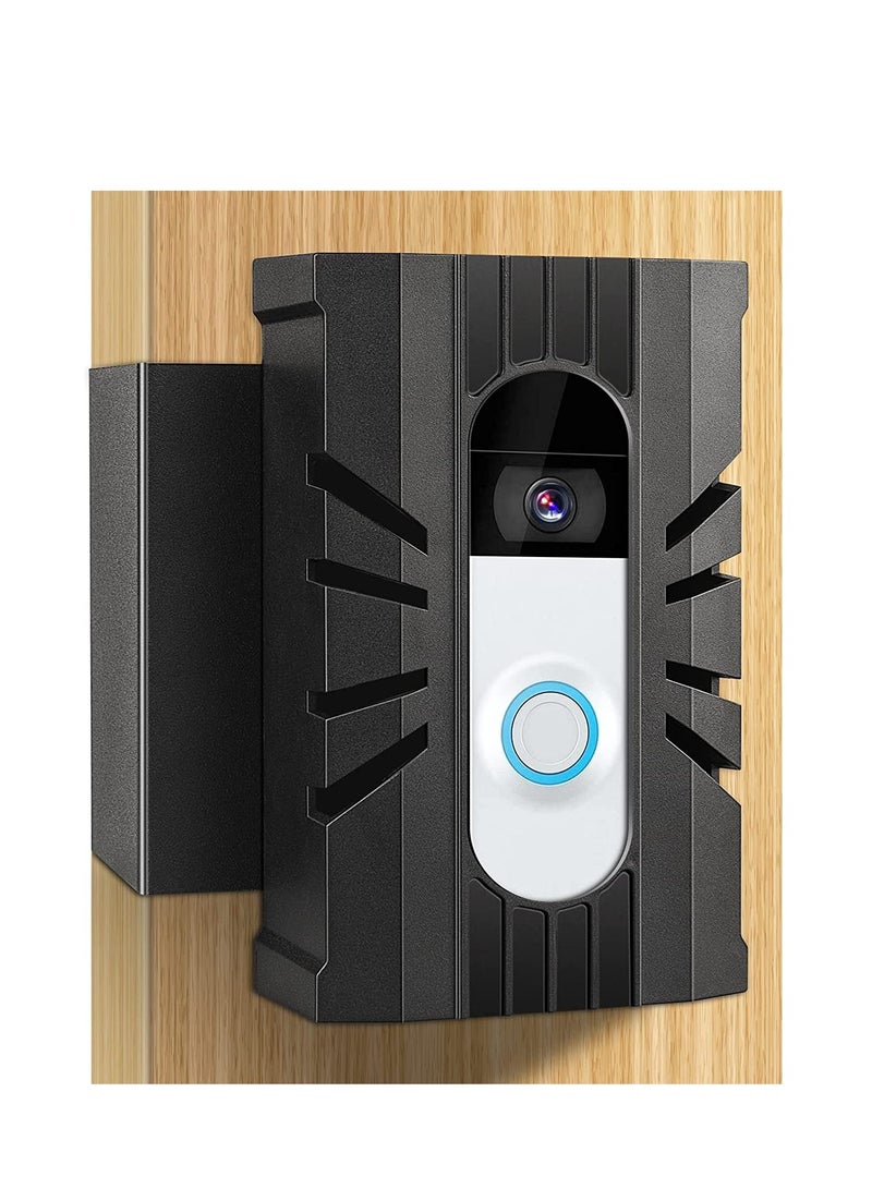 Doorbell Mount Anti-Theft Video Doorbell Holder for Apartment Renter Friendly Ring Doorbell Bracket, Doorbell No-Drill Mount Fit for Most Doorbell Camera Accessories  - Image 1