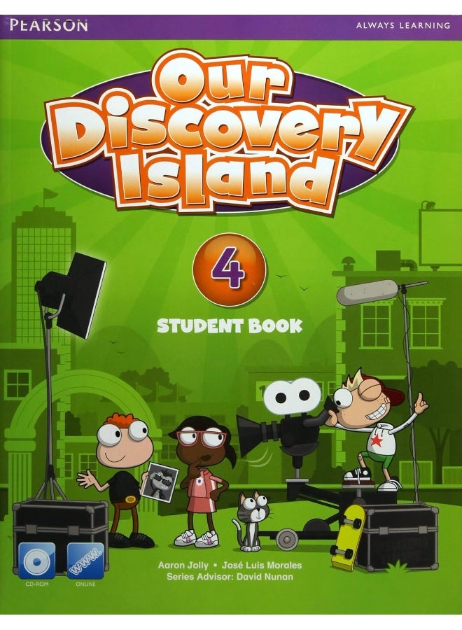 Our Discovery Island American Edition Students' Book with CD-rom 4 Pack - Image 1