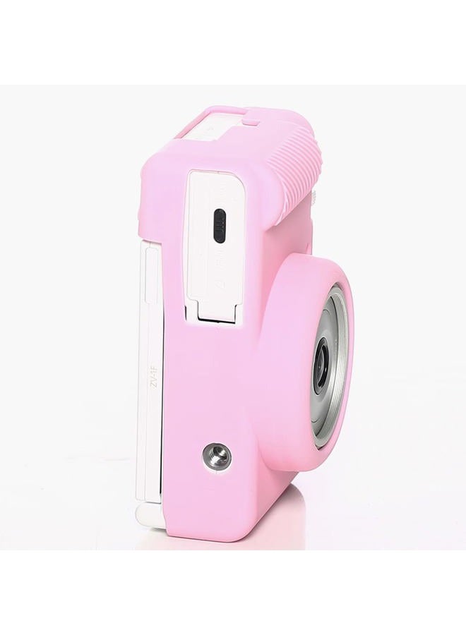 Pocoukate Case for Sony ZV-1F, ZV-1 II/ZV-1M2 Vlog Camera, ZV1F Camera Silicone Cover Skin, Anti-Scratch Slim Fit Soft Sleeve with ZV1 F Screen Protector- Pink - Image 5