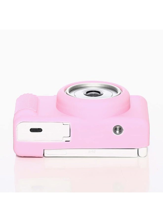 Pocoukate Case for Sony ZV-1F, ZV-1 II/ZV-1M2 Vlog Camera, ZV1F Camera Silicone Cover Skin, Anti-Scratch Slim Fit Soft Sleeve with ZV1 F Screen Protector- Pink - Image 2