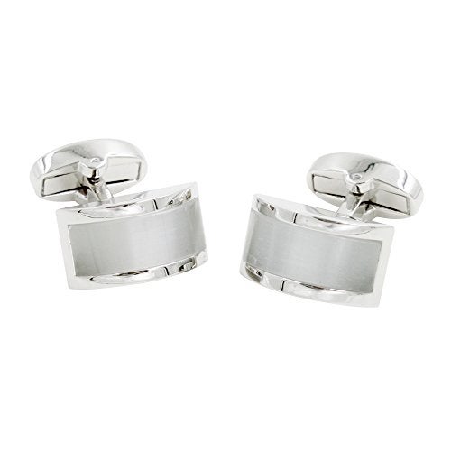 AUSCUFFLINKS Pearl White Stone Cufflinks | Groomsmen Cuff links | Gift for Him | Anniversary Present for Husband - Image 3