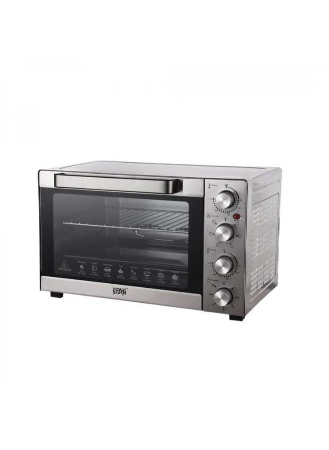 Winning Star Electric Oven SilverSt-9617  - Image 4