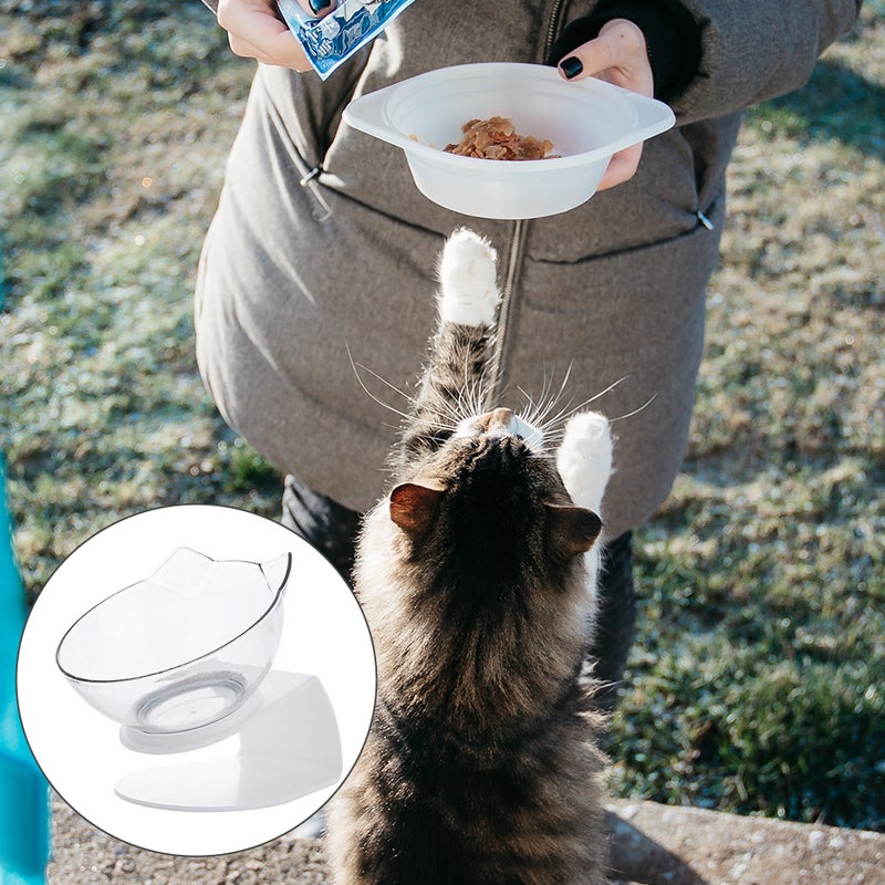Pet Stilt Bowl Cat Neck Drink Water Bowl Bowl for Pet - Image 1