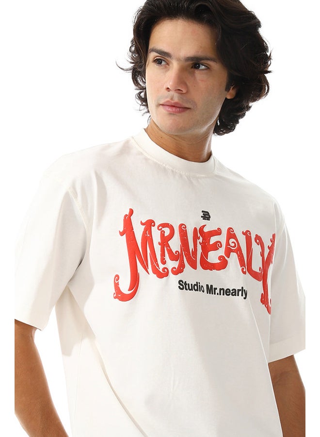 WHITE RABBIT Comfy Round Neck T-shirt - Image 4
