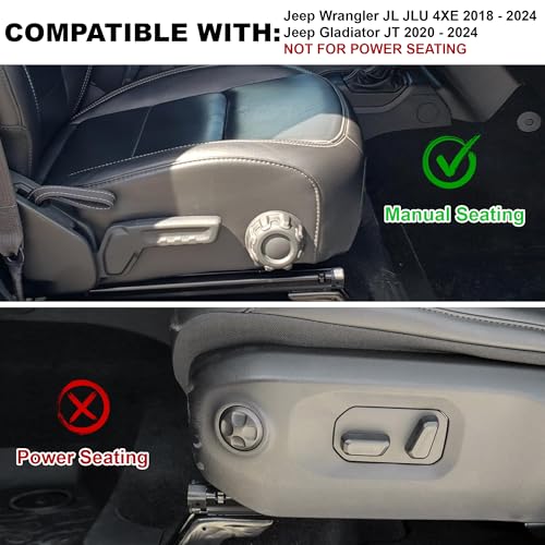 PICURA Metal Front Door Pocket Storage Box for Jeep Wrangler，Door Side Insert Organizer for Jeep Wrangler JL JLU 4XE 2018-2024 & Gladiator JT 2020-2024 Door Storage Expansion Accessories 2PCS, Flag - Image 2