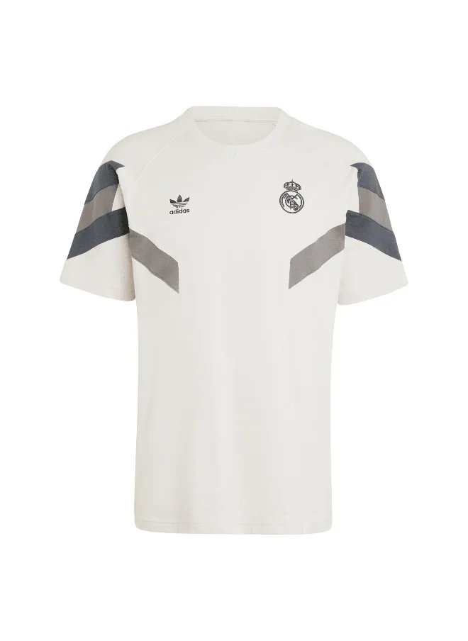 اديداس Adidas Real Og Tee Pink Football T-Shirts For Men Xs