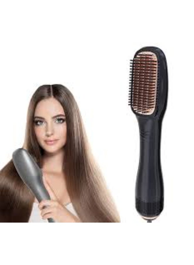 Hair Dryer Brush 3 in 1 Hot Air Brushes Blow Dryer Brush Hair Comb One Step Electric Hair Brushes Hair Straightener (gold) - Image 4