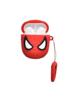 Generic Silicone Full Cover Airpod Pro tective Case Designed With Super Hero Shaped And Contains Ring Strap Suitable  - Image 2