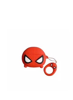 Generic Silicone Full Cover Airpod Pro tective Case Designed With Super Hero Shaped And Contains Ring Strap Suitable  - Image 3