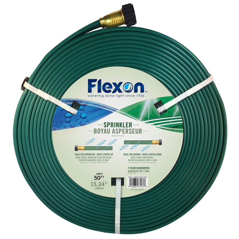 Flexon 50Foot Three Tube Sprinkler Hose FS50