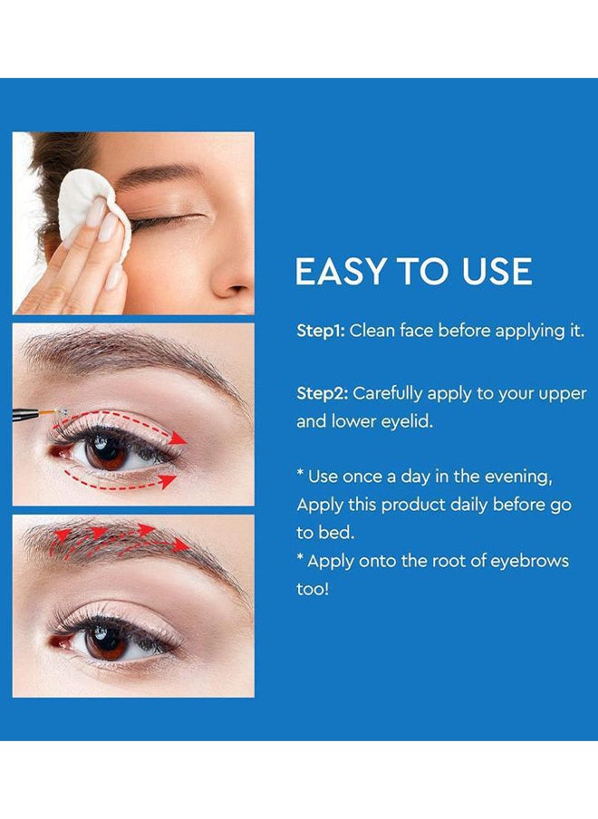 Terez & Honor - Enhancing Eyelash And Brow Growth Serum 3ml, Eyelash Enhancing Serum, Appearance of Longer And Thicker Eyelashes, Enhances And Protect Against Breakage, Improving Flexibility - Image 1