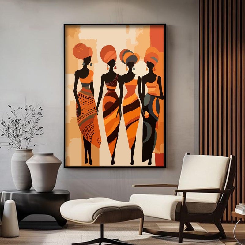 Marktna Saudi Decor Art Wall Panel with Hollow Frame Size (120x80) One Piece - Image 1