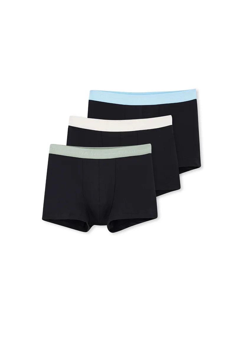 3 Pack Regular/Classic Fit Boxer Cotton Blend Underwear