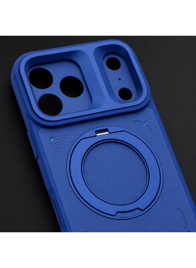 كاجسا غطاء Kajsa لهاتف iPhone 17 Pro Max، متوافق مع MagSafe، مزود بحامل حلقي وخطاف للحزام، تصميم مقاوم للصدمات مع أزرار من الألمنيوم، حماية كاملة وأناقة عالية لهاتفك الذكي - Image 3