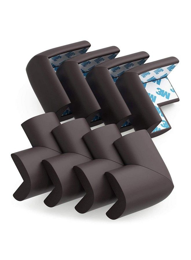 Leeonz Corner Guards ; Corner Protectors For Baby Safety ; Furniture Table Safety Bumper ; With 3M Tape (Pack Of 8) - Image 2