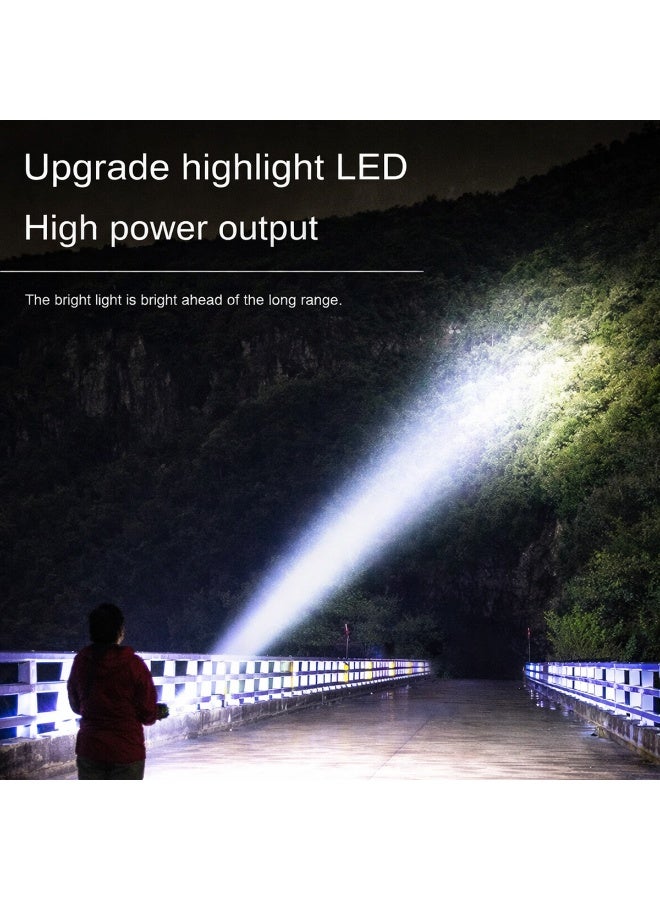 زي إم مصباح عمل LED شمسي قابل لإعادة الشحن بقوة 30 واط، طراز F-915، متعدد الوظائف، مزود بإضاءة كاشفة COB وإضاءة جانبية، وبنك طاقة USB، مصباح طوارئ محمول، مقاوم للماء، مناسب للتخييم والإصلاح والعمل في الهواء الطلق - Image 4