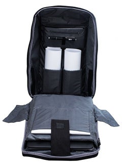LAVVENTO Lavvento (BG56) Discovery Laptop Anti-Theft Hard Backpack fits up to 15.6" - BLACK  - Image 2