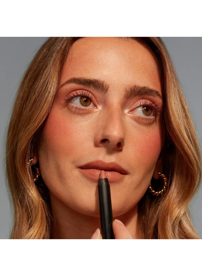 Nudestix Intense Matte Lip + Cheek Pencil, Lipstick + Lip Liner + Cheek Blush Tint, Multi Use Makeup for Long Lasting Color, Smooth Coverage, Shade: Sunkissed Nude - Image 3