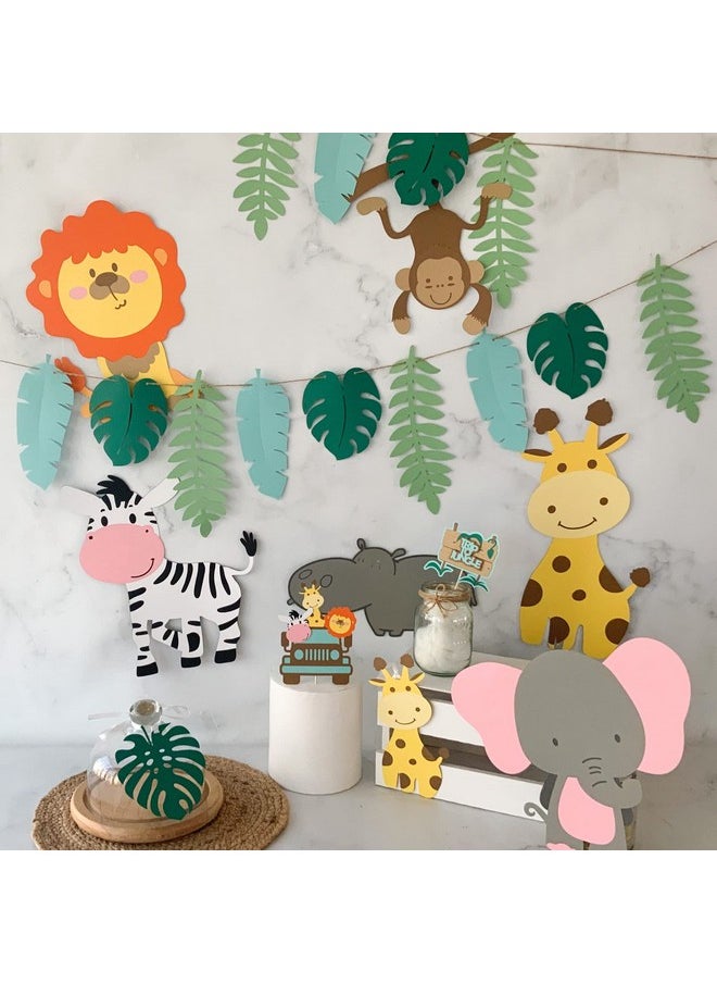 Pinfliers Pinfliers Jungle Theme Birthday Decoration Item Paper Popcorn Box - 6 Popcorn Boxes for Party, Safari|Animal Theme Birthday Party Decorations|Birthday Table Decorative Items|Popcorn Tub  - Image 4