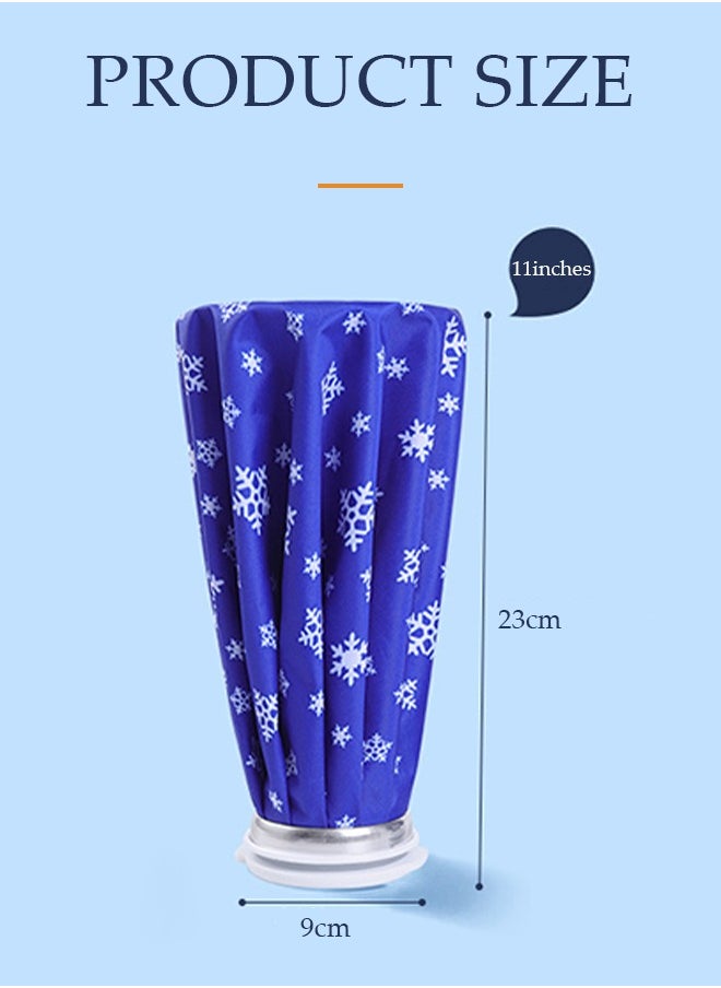 DUNISO Lefka 11 inch ice pack for knee, ankle, cold and hot dual packs, reusable, cold pack for cooling and hot pack wholesale  - Image 2