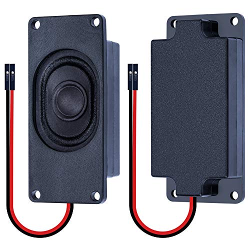 CQRobot Speaker 3 Watt 8 Ohm Compatible with Arduino Motherboard, 2.54mm Dupont Interface. It is Ideal for a Variety of Small Electronic Projects. - Image 1