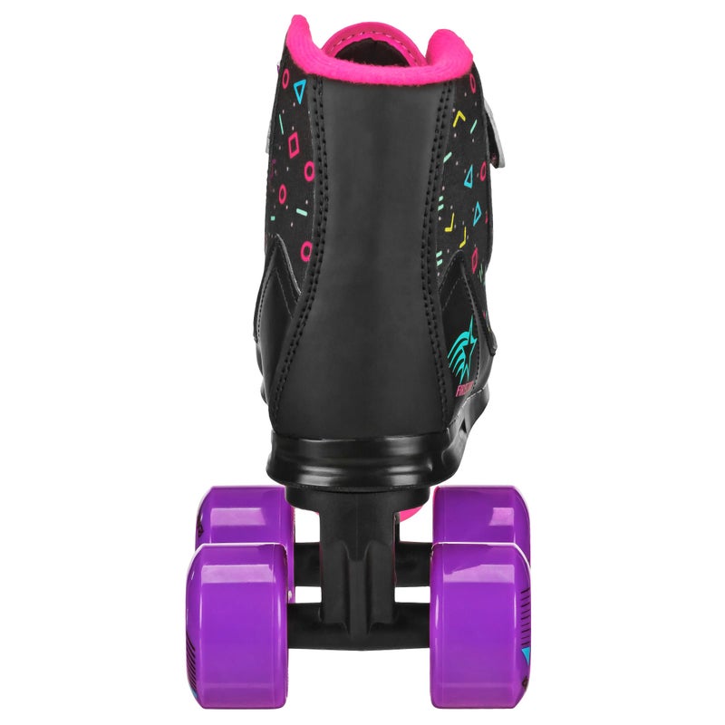 Roller Derby FireStar Youth Girl's Roller Skate Midnight Prism Size 3 - Image 2